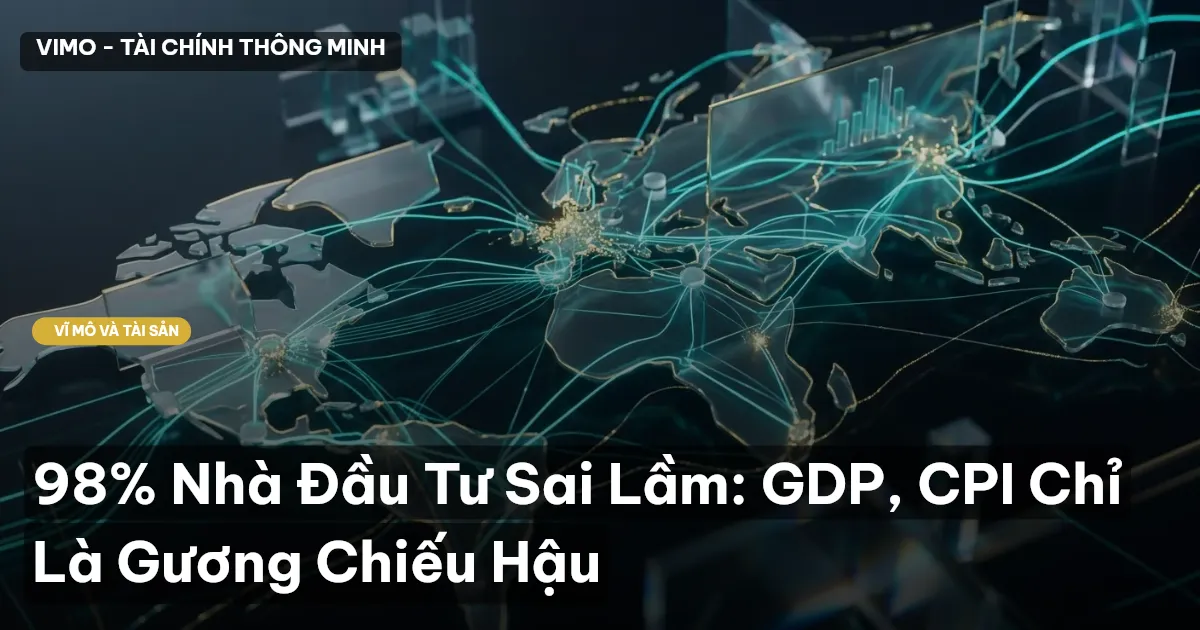 98% Nhà Đầu Tư Sai Lầm: GDP, CPI Chỉ Là Gương Chiếu Hậu