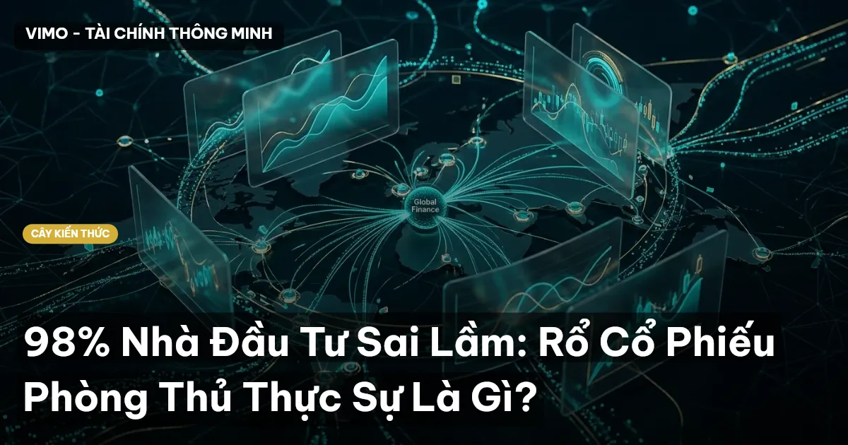 98% Nhà Đầu Tư Sai Lầm: Rổ Cổ Phiếu Phòng Thủ Thực Sự Là Gì?