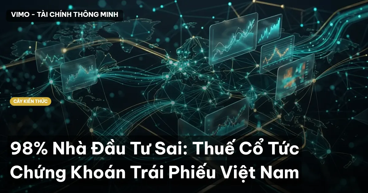 98% Nhà Đầu Tư Sai: Thuế Cổ Tức Chứng Khoán Trái Phiếu Việt Nam