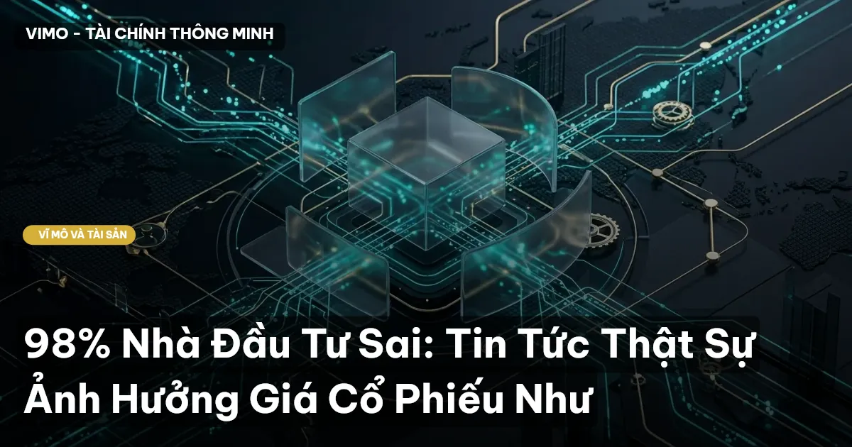 98% Nhà Đầu Tư Sai: Tin Tức Thật Sự Ảnh Hưởng Giá Cổ Phiếu Như