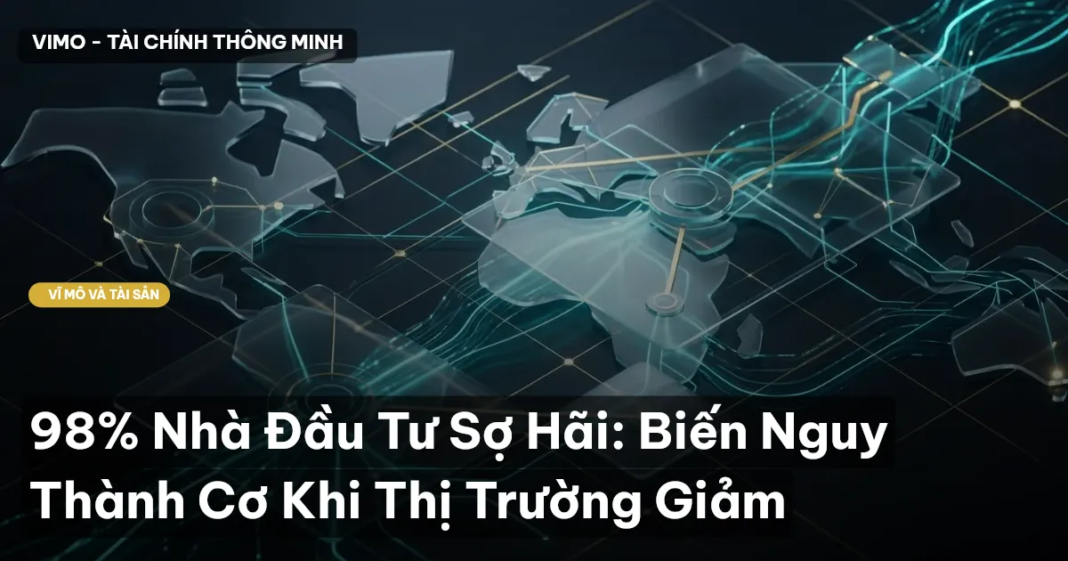 98% Nhà Đầu Tư Sợ Hãi: Biến Nguy Thành Cơ Khi Thị Trường Giảm