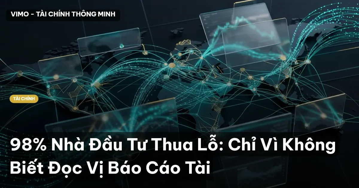98% Nhà Đầu Tư Thua Lỗ: Chỉ Vì Không Biết Đọc Vị Báo Cáo Tài