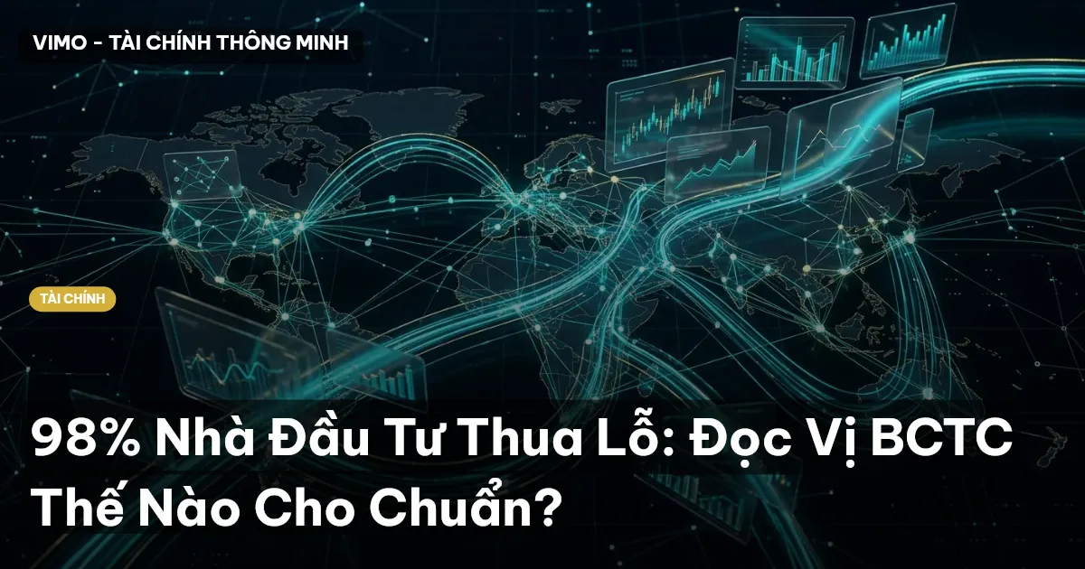 98% Nhà Đầu Tư Thua Lỗ: Đọc Vị BCTC Thế Nào Cho Chuẩn?