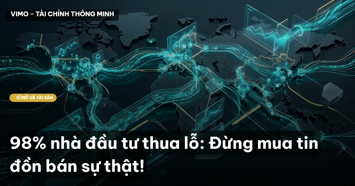 98% nhà đầu tư thua lỗ: Đừng mua tin đồn bán sự thật!