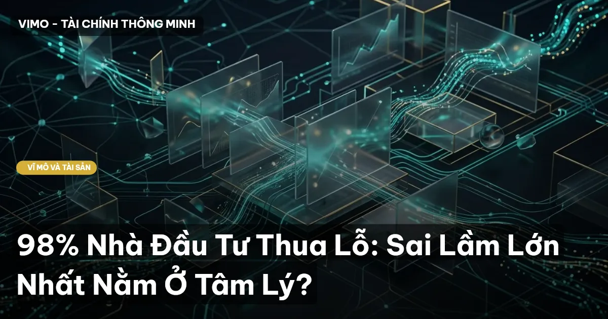98% Nhà Đầu Tư Thua Lỗ: Sai Lầm Lớn Nhất Nằm Ở Tâm Lý?