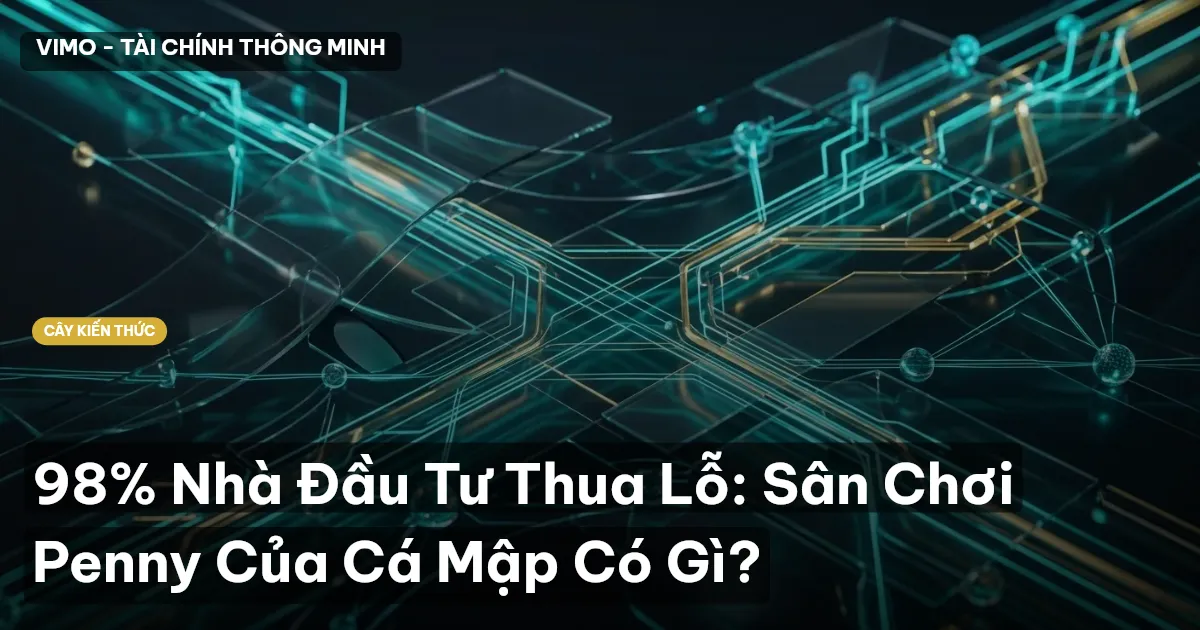 98% Nhà Đầu Tư Thua Lỗ: Sân Chơi Penny Của Cá Mập Có Gì?