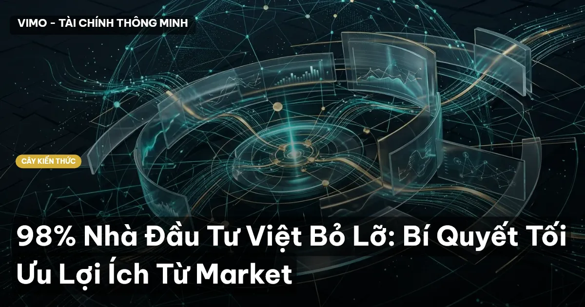 98% Nhà Đầu Tư Việt Bỏ Lỡ: Bí Quyết Tối Ưu Lợi Ích Từ Market