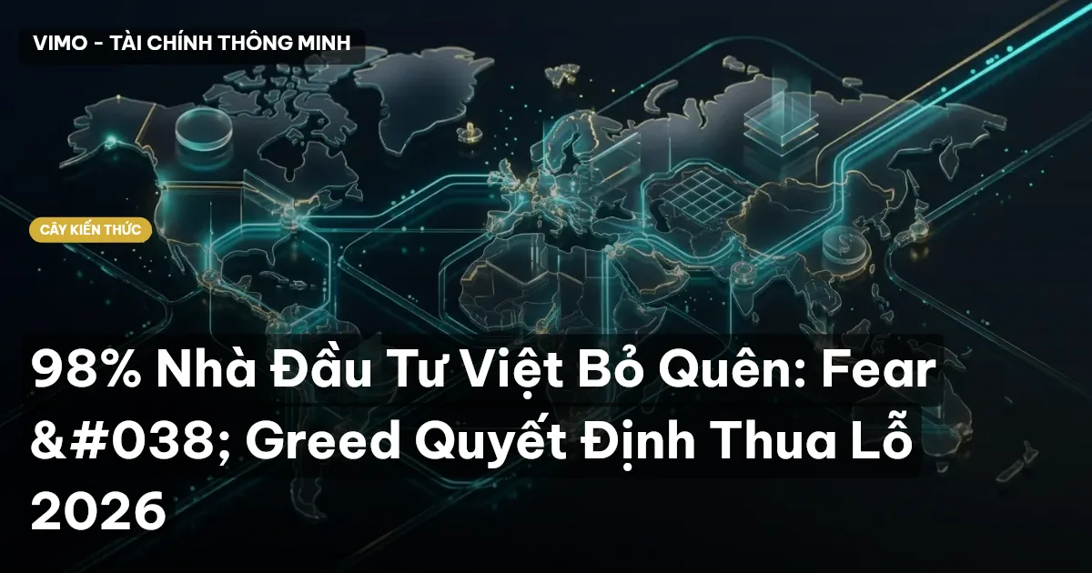 98% Nhà Đầu Tư Việt Bỏ Quên: Fear & Greed Quyết Định Thua Lỗ 2026