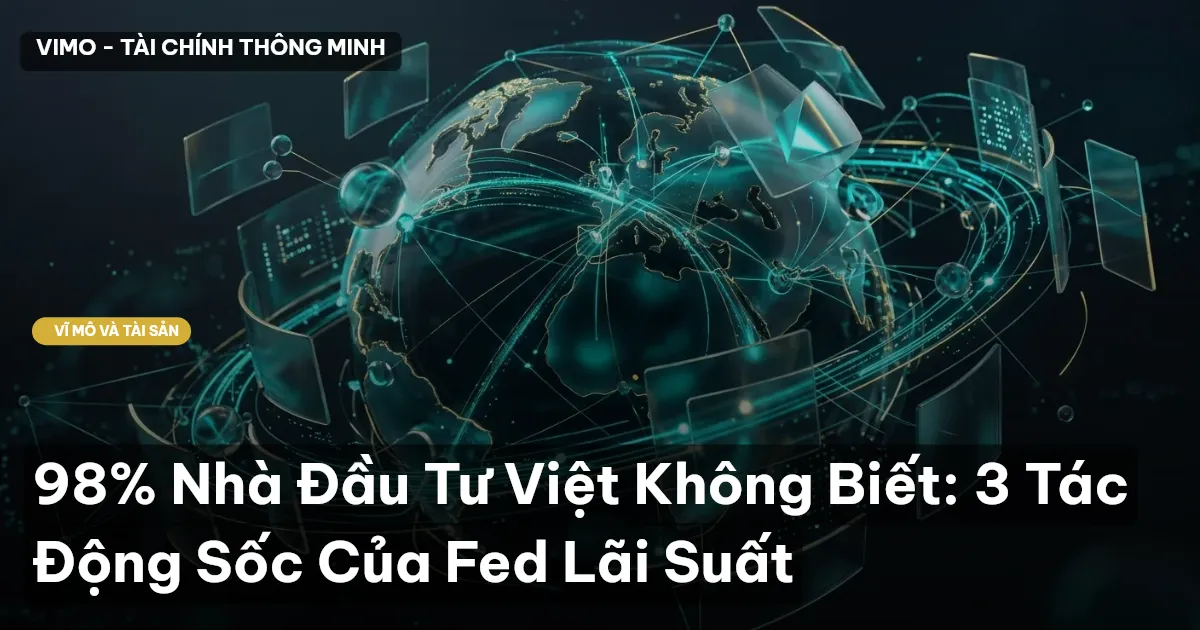 98% Nhà Đầu Tư Việt Không Biết: 3 Tác Động Sốc Của Fed Lãi Suất