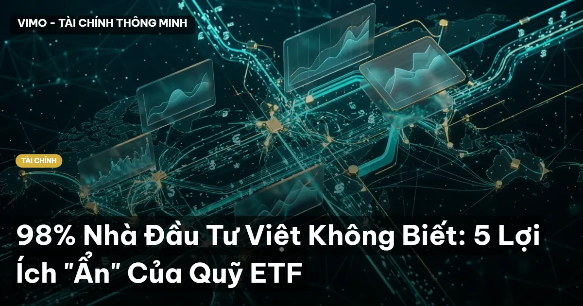 98% Nhà Đầu Tư Việt Không Biết: 5 Lợi Ích "Ẩn" Của Quỹ ETF