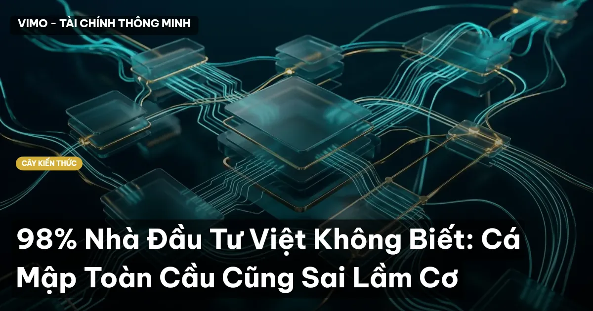 98% Nhà Đầu Tư Việt Không Biết: Cá Mập Toàn Cầu Cũng Sai Lầm Cơ