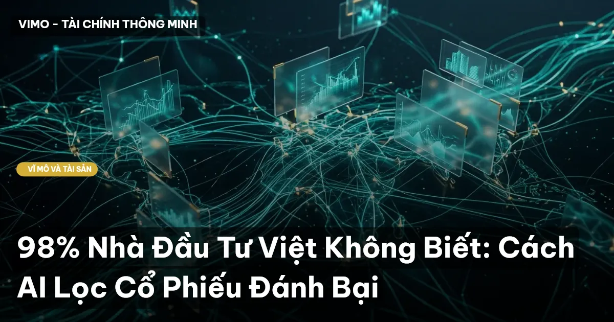 98% Nhà Đầu Tư Việt Không Biết: Cách AI Lọc Cổ Phiếu Đánh Bại