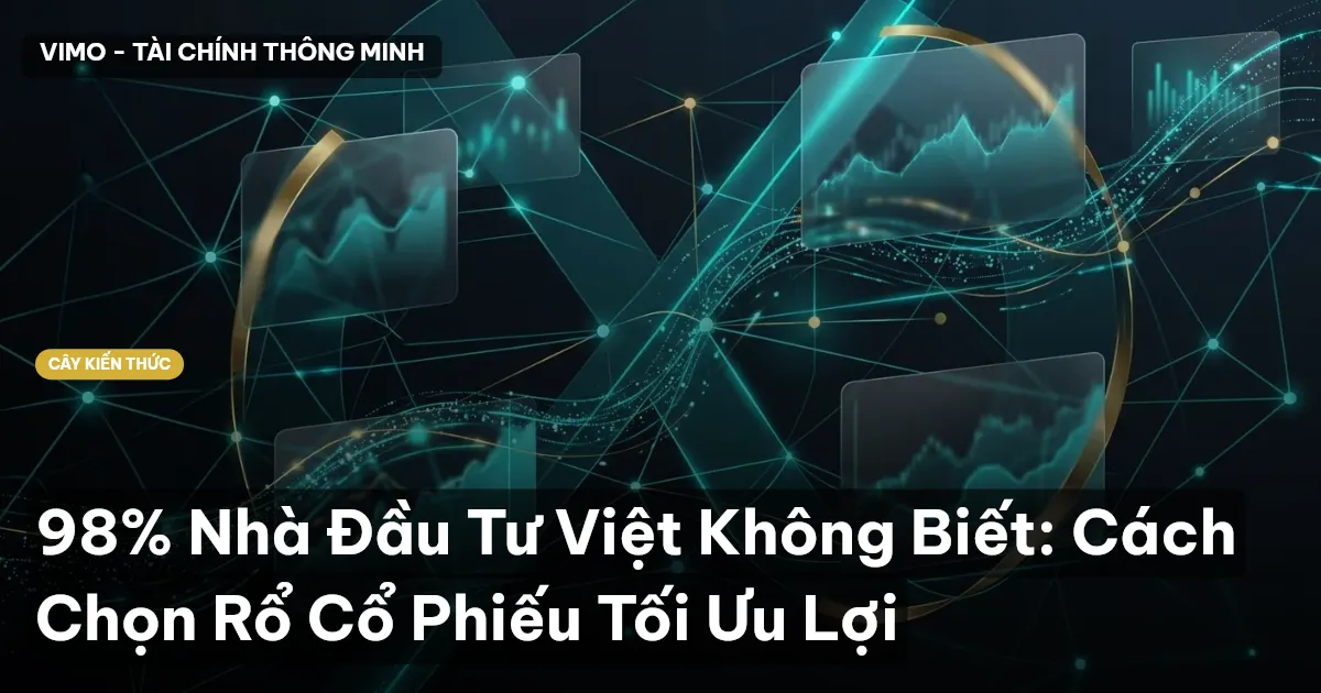 98% Nhà Đầu Tư Việt Không Biết: Cách Chọn Rổ Cổ Phiếu Tối Ưu Lợi
