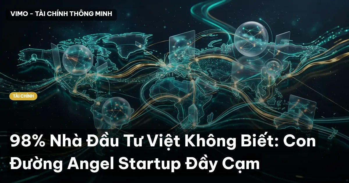98% Nhà Đầu Tư Việt Không Biết: Con Đường Angel Startup Đầy Cạm