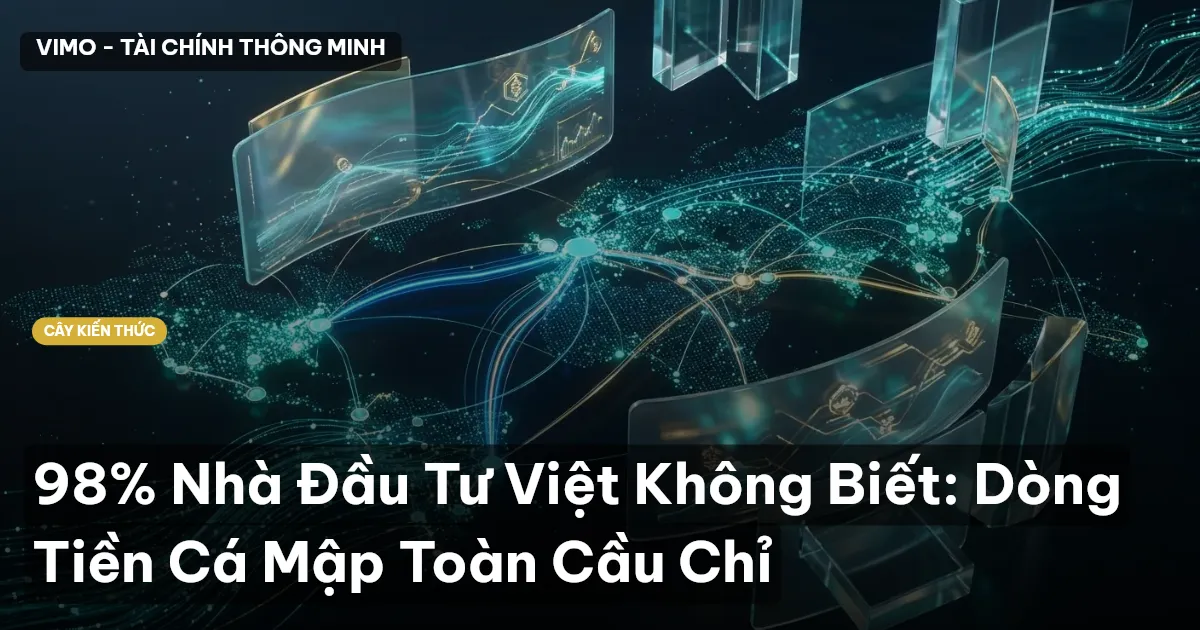 98% Nhà Đầu Tư Việt Không Biết: Dòng Tiền Cá Mập Toàn Cầu Chỉ