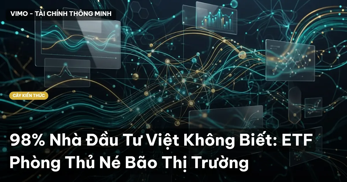 98% Nhà Đầu Tư Việt Không Biết: ETF Phòng Thủ Né Bão Thị Trường