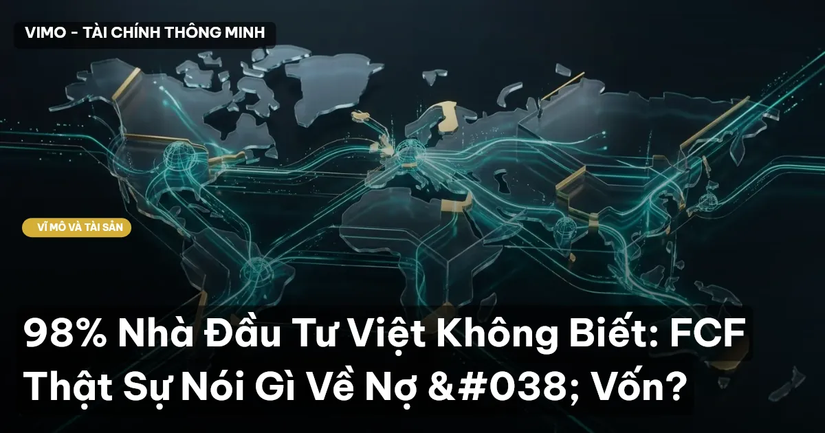 98% Nhà Đầu Tư Việt Không Biết: FCF Thật Sự Nói Gì Về Nợ & Vốn?