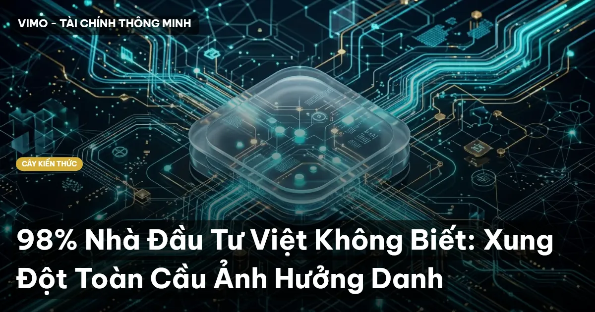 98% Nhà Đầu Tư Việt Không Biết: Xung Đột Toàn Cầu Ảnh Hưởng Danh