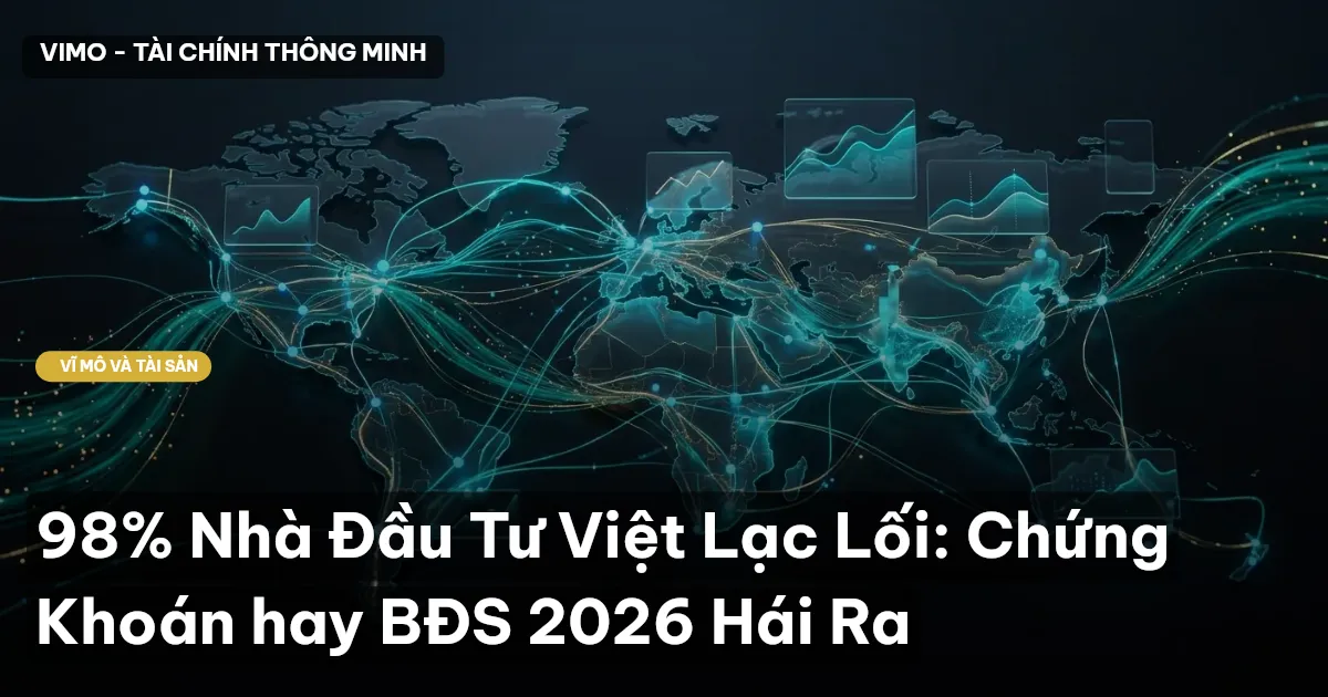 98% Nhà Đầu Tư Việt Lạc Lối: Chứng Khoán hay BĐS 2026 Hái Ra