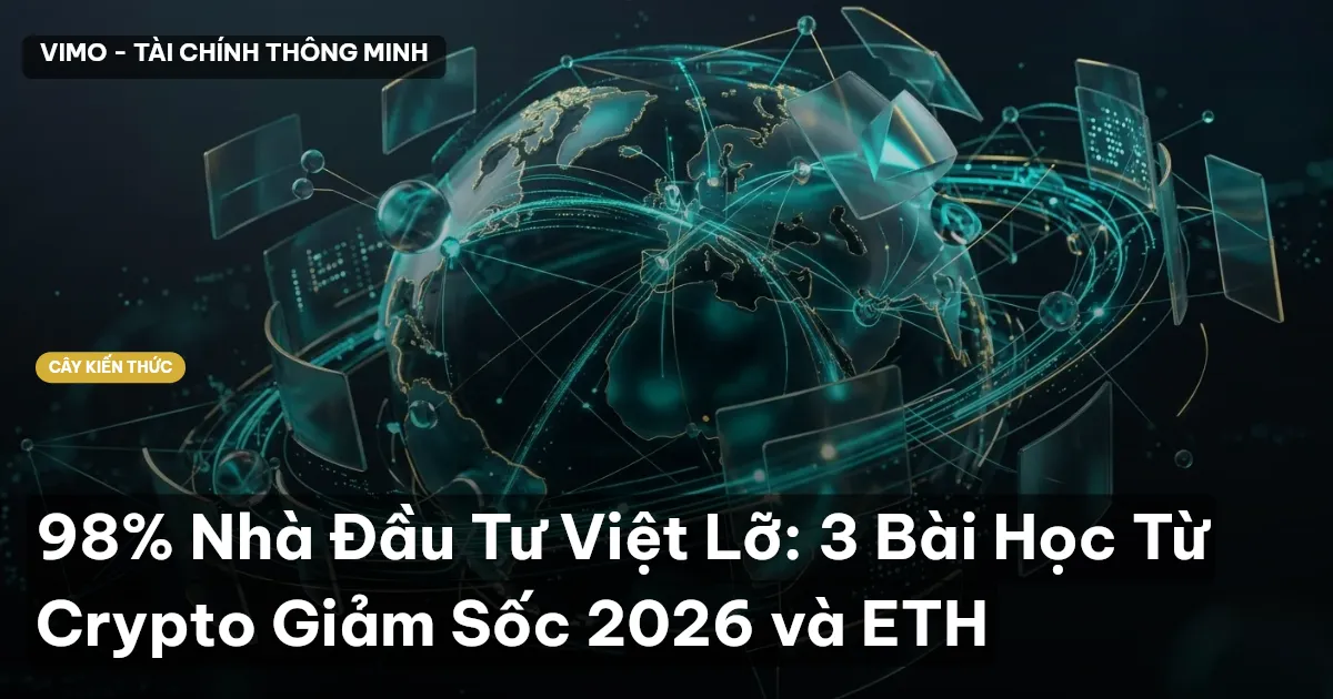 98% Nhà Đầu Tư Việt Lỡ: 3 Bài Học Từ Crypto Giảm Sốc 2026 và ETH