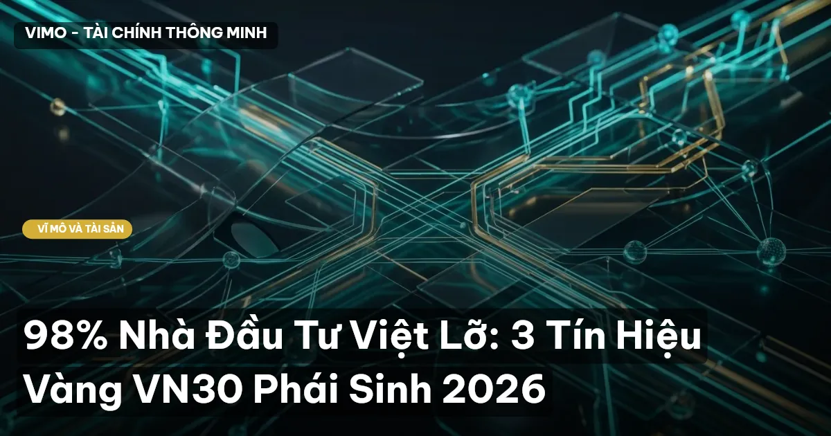 98% Nhà Đầu Tư Việt Lỡ: 3 Tín Hiệu Vàng VN30 Phái Sinh 2026