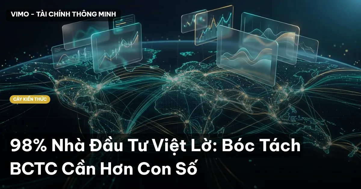 98% Nhà Đầu Tư Việt Lờ: Bóc Tách BCTC Cần Hơn Con Số
