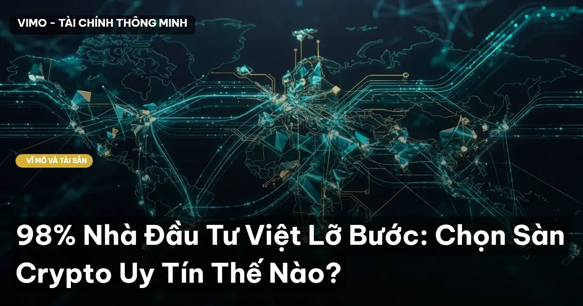 98% Nhà Đầu Tư Việt Lỡ Bước: Chọn Sàn Crypto Uy Tín Thế Nào?