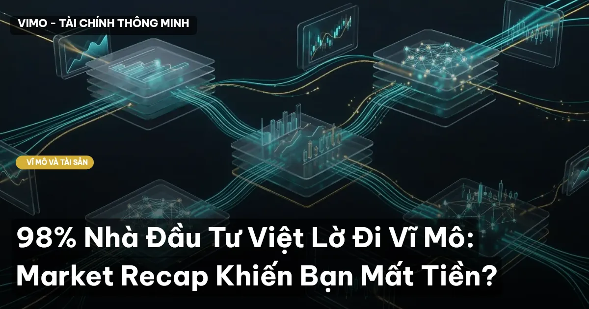 98% Nhà Đầu Tư Việt Lờ Đi Vĩ Mô: Market Recap Khiến Bạn Mất Tiền?