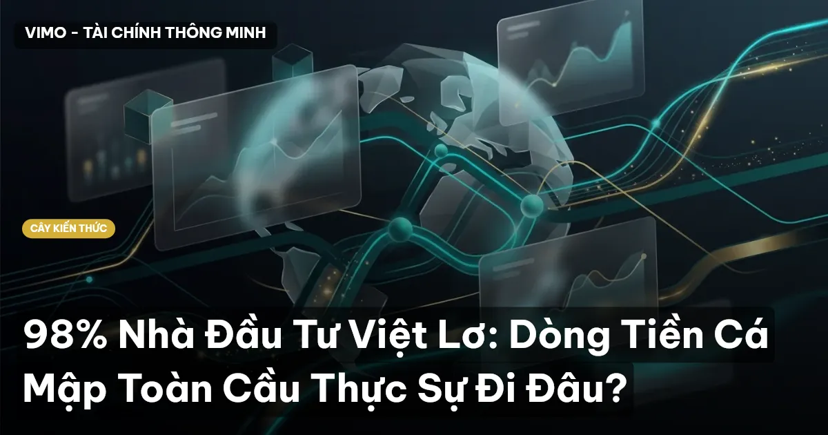 98% Nhà Đầu Tư Việt Lơ: Dòng Tiền Cá Mập Toàn Cầu Thực Sự Đi Đâu?