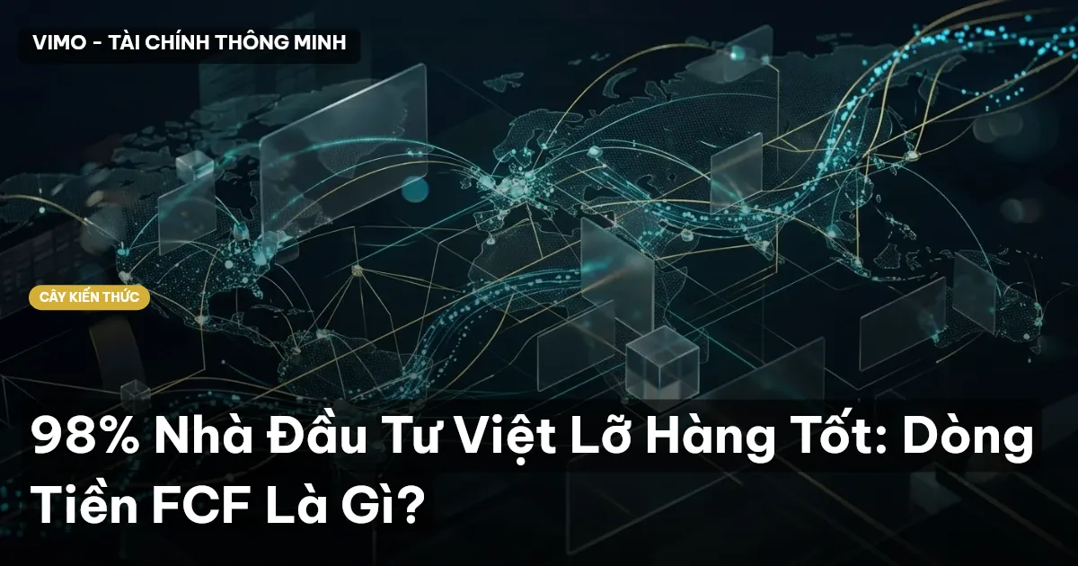 98% Nhà Đầu Tư Việt Lỡ Hàng Tốt: Dòng Tiền FCF Là Gì?