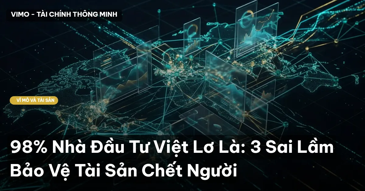 98% Nhà Đầu Tư Việt Lơ Là: 3 Sai Lầm Bảo Vệ Tài Sản Chết Người
