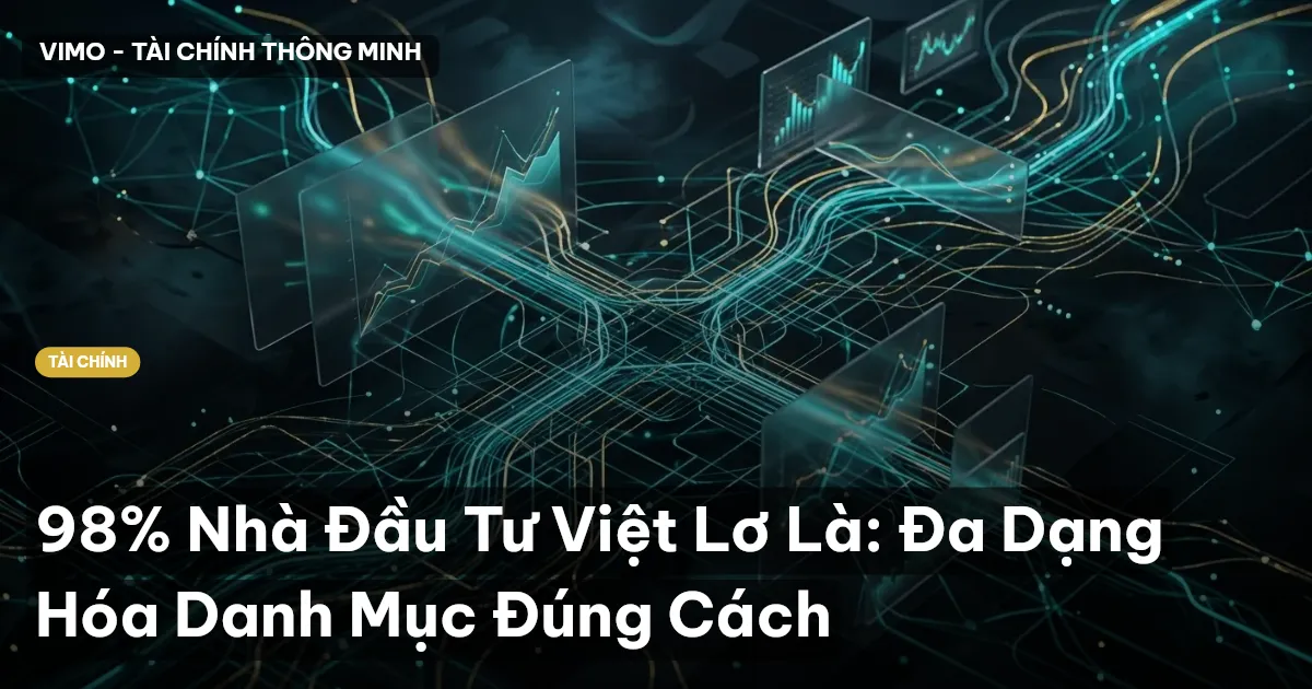 98% Nhà Đầu Tư Việt Lơ Là: Đa Dạng Hóa Danh Mục Đúng Cách