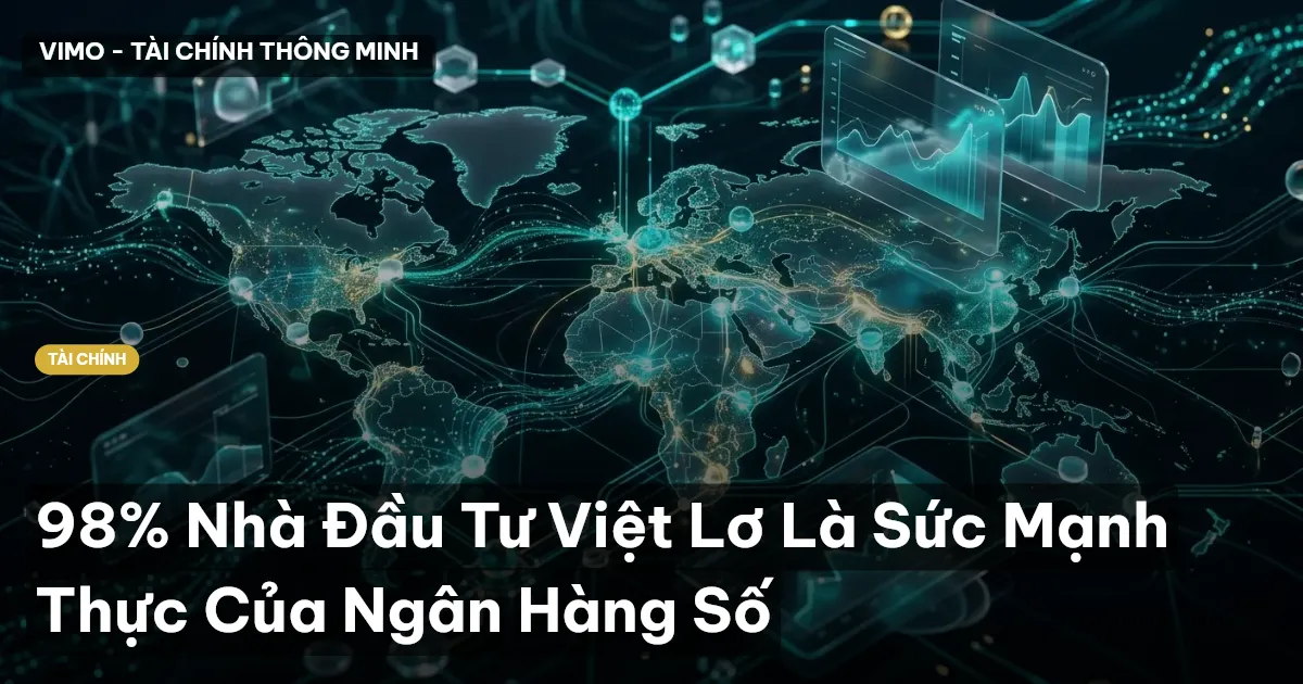 98% Nhà Đầu Tư Việt Lơ Là Sức Mạnh Thực Của Ngân Hàng Số