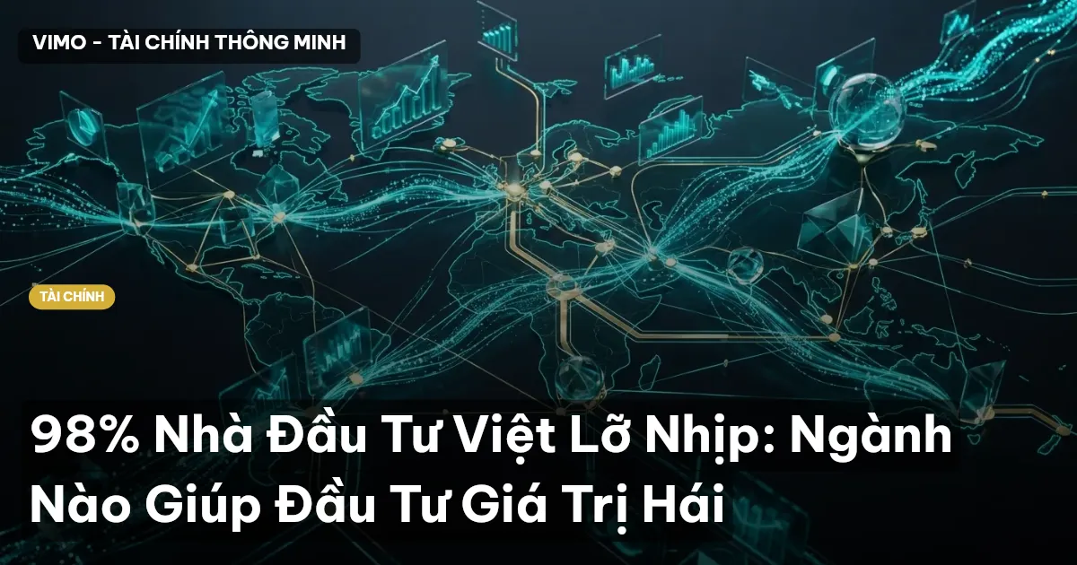 98% Nhà Đầu Tư Việt Lỡ Nhịp: Ngành Nào Giúp Đầu Tư Giá Trị Hái