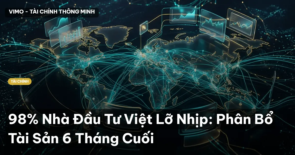98% Nhà Đầu Tư Việt Lỡ Nhịp: Phân Bổ Tài Sản 6 Tháng Cuối