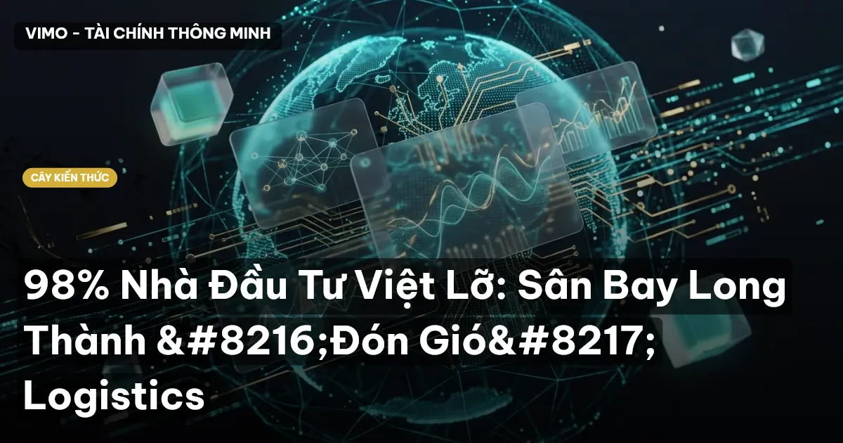 98% Nhà Đầu Tư Việt Lỡ: Sân Bay Long Thành ‘Đón Gió’ Logistics