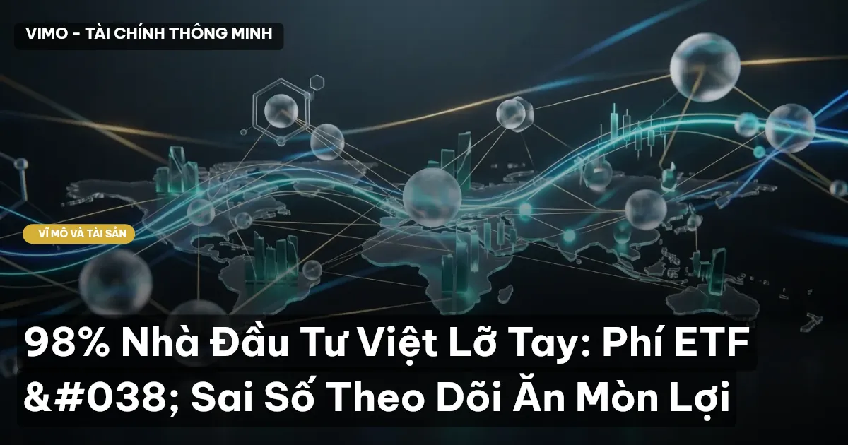 98% Nhà Đầu Tư Việt Lỡ Tay: Phí ETF & Sai Số Theo Dõi Ăn Mòn Lợi