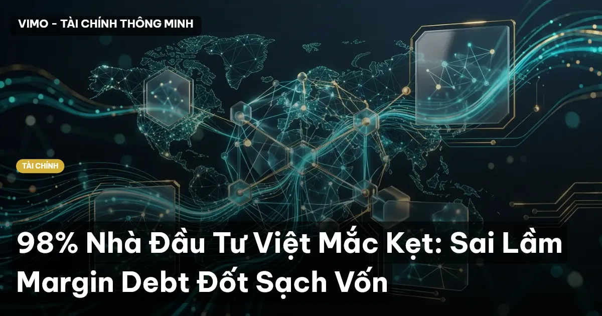 98% Nhà Đầu Tư Việt Mắc Kẹt: Sai Lầm Margin Debt Đốt Sạch Vốn