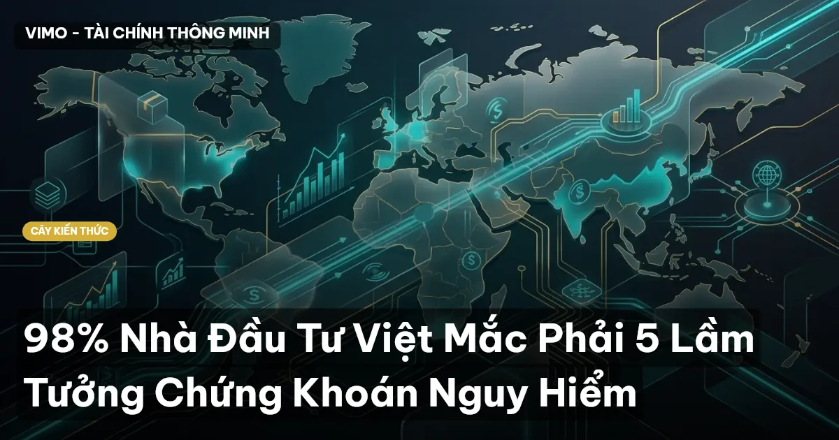 98% Nhà Đầu Tư Việt Mắc Phải 5 Lầm Tưởng Chứng Khoán Nguy Hiểm