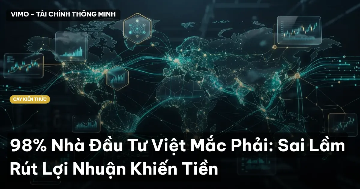 98% Nhà Đầu Tư Việt Mắc Phải: Sai Lầm Rút Lợi Nhuận Khiến Tiền