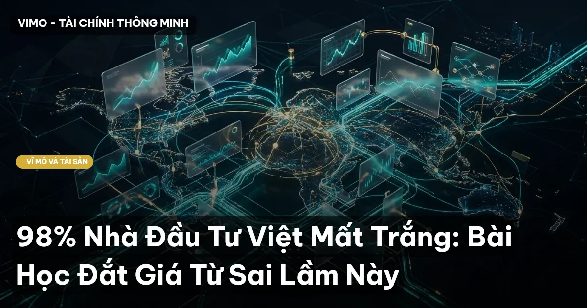 98% Nhà Đầu Tư Việt Mất Trắng: Bài Học Đắt Giá Từ Sai Lầm Này