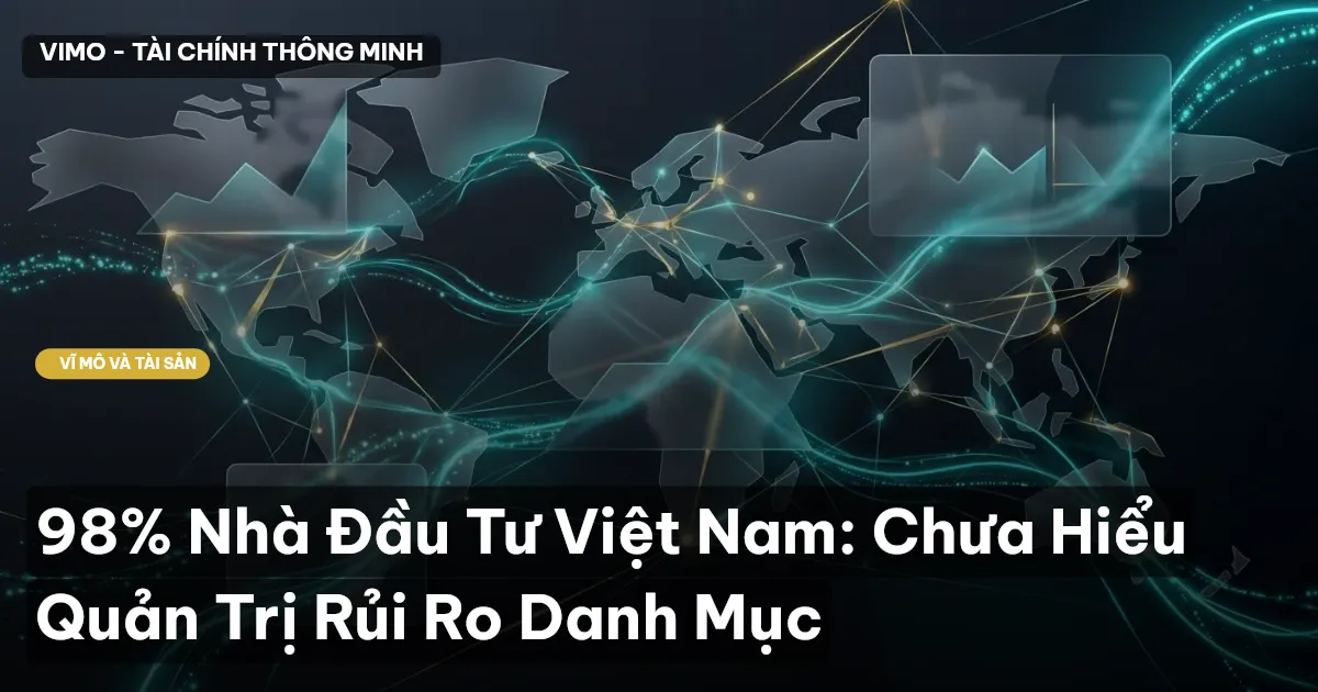 98% Nhà Đầu Tư Việt Nam: Chưa Hiểu Quản Trị Rủi Ro Danh Mục