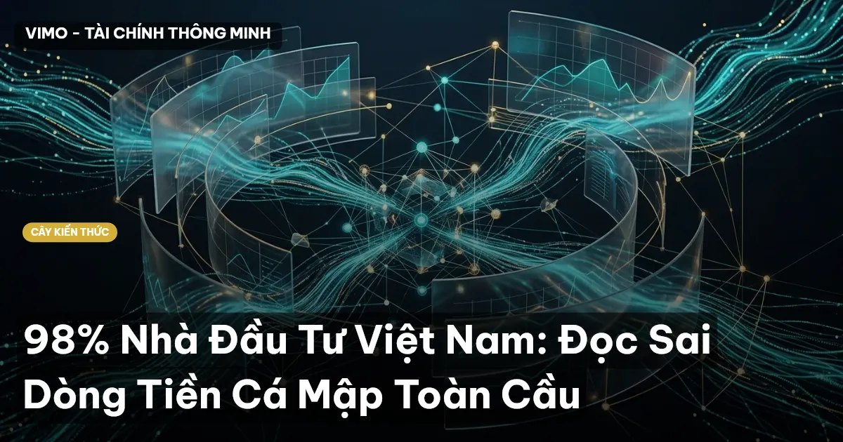98% Nhà Đầu Tư Việt Nam: Đọc Sai Dòng Tiền Cá Mập Toàn Cầu