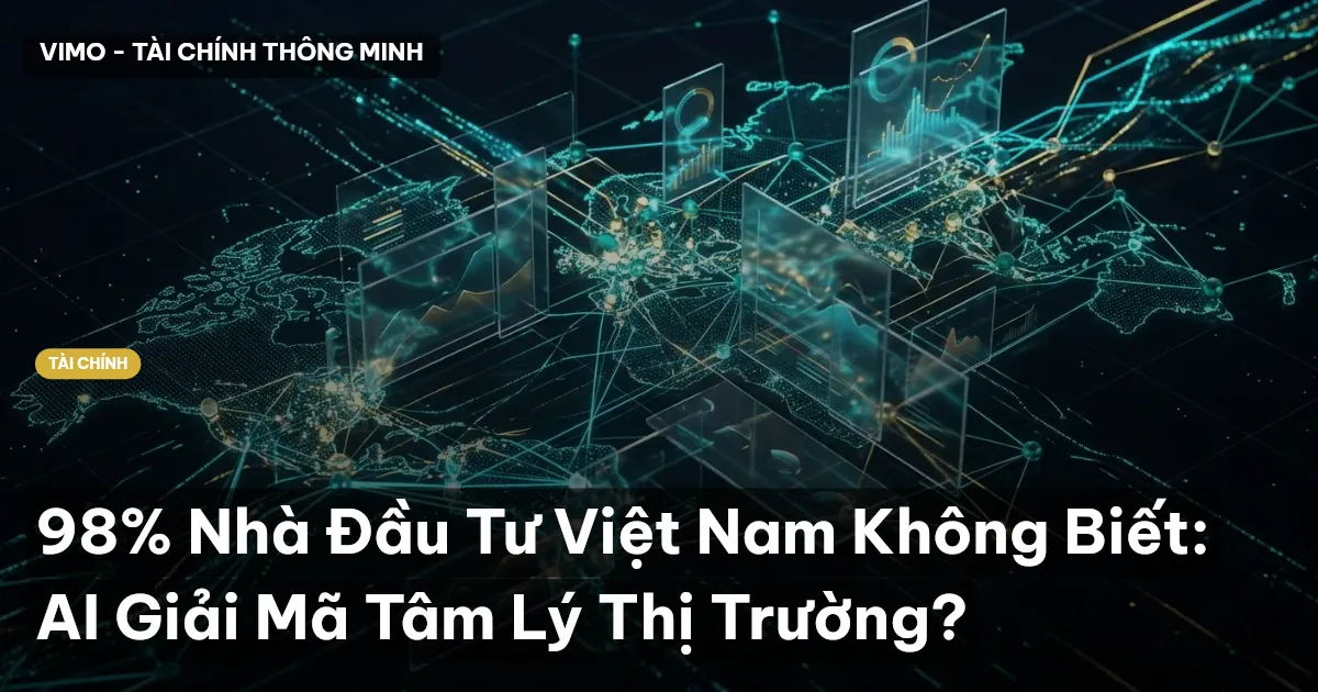 98% Nhà Đầu Tư Việt Nam Không Biết: AI Giải Mã Tâm Lý Thị Trường?