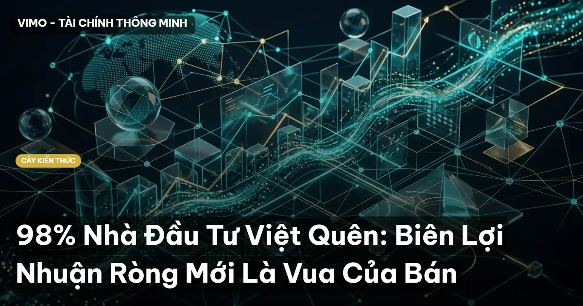 98% Nhà Đầu Tư Việt Quên: Biên Lợi Nhuận Ròng Mới Là Vua Của Bán