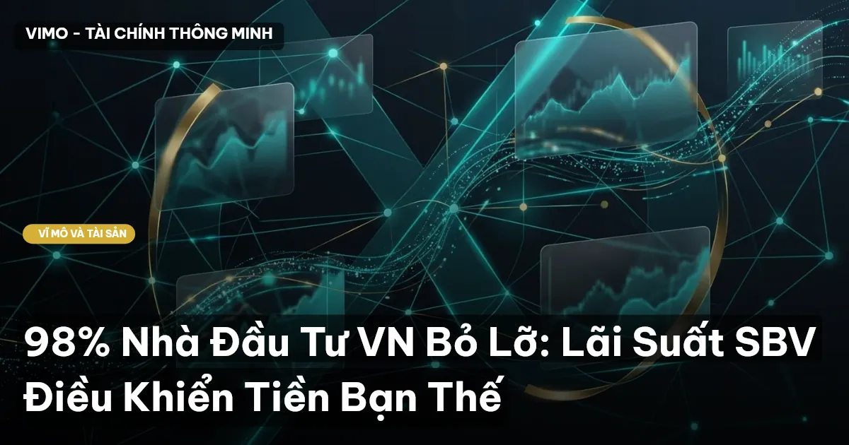 98% Nhà Đầu Tư VN Bỏ Lỡ: Lãi Suất SBV Điều Khiển Tiền Bạn Thế