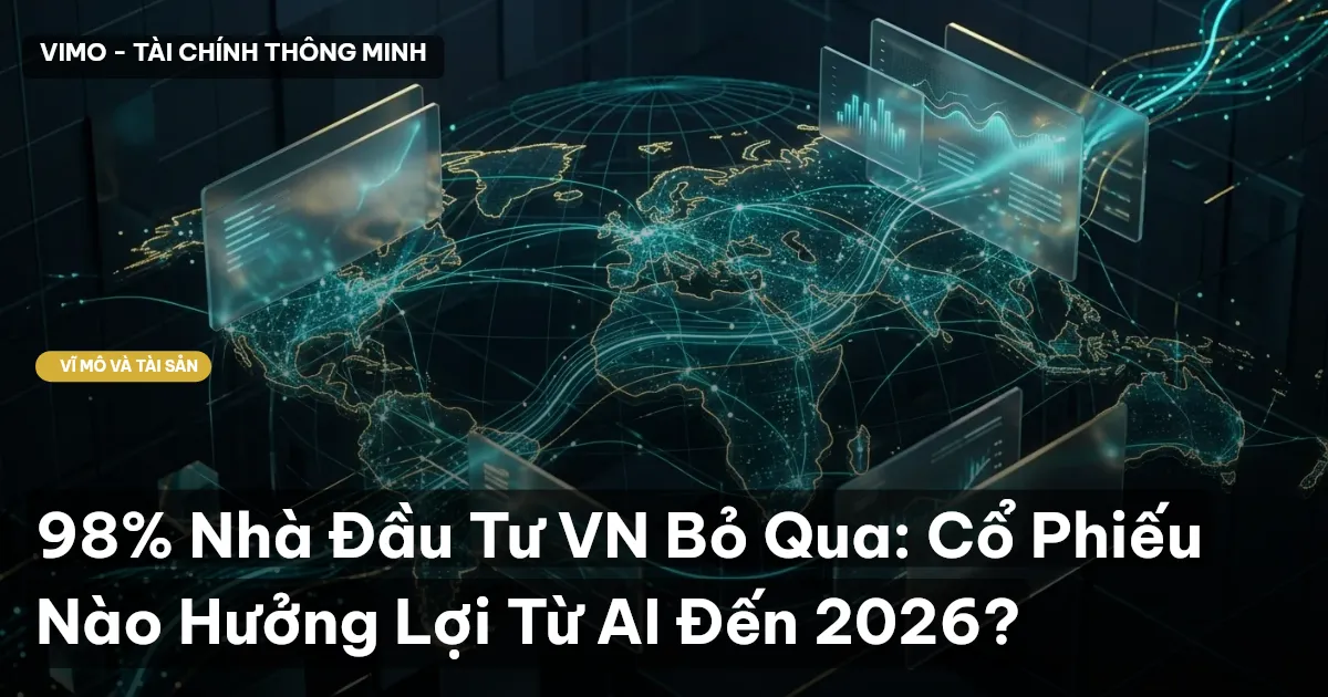 98% Nhà Đầu Tư VN Bỏ Qua: Cổ Phiếu Nào Hưởng Lợi Từ AI Đến 2026?