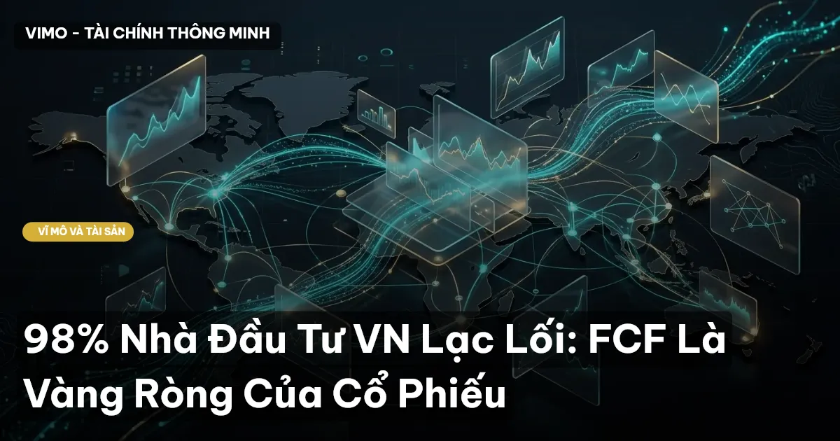98% Nhà Đầu Tư VN Lạc Lối: FCF Là Vàng Ròng Của Cổ Phiếu
