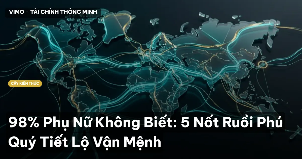 98% Phụ Nữ Không Biết: 5 Nốt Ruồi Phú Quý Tiết Lộ Vận Mệnh