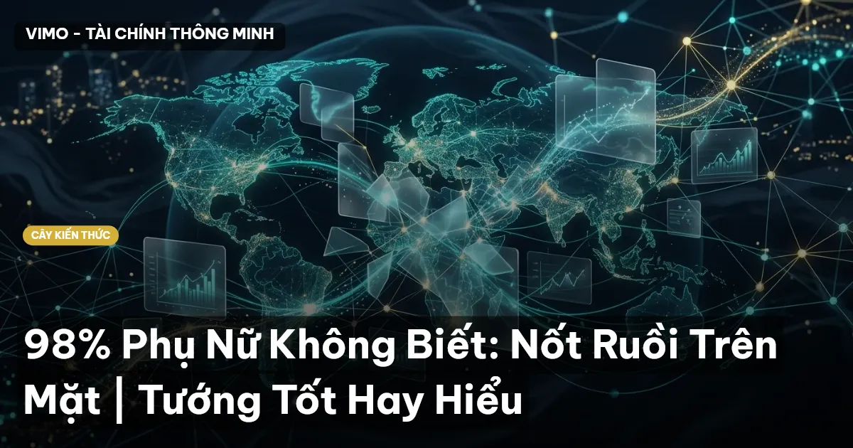 98% Phụ Nữ Không Biết: Nốt Ruồi Trên Mặt | Tướng Tốt Hay Hiểu